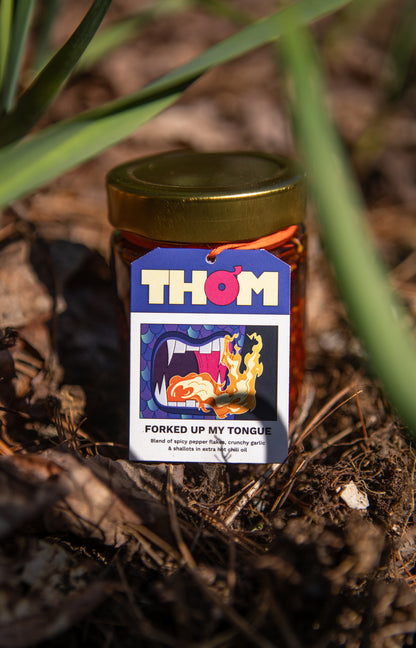 FORKED UP MY TONGUE - HOT CHILI OIL