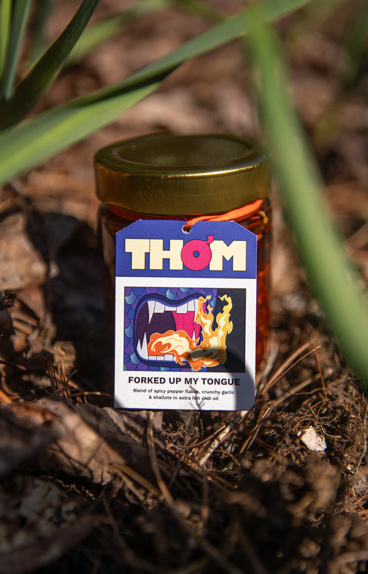 FORKED UP MY TONGUE - HOT CHILI OIL