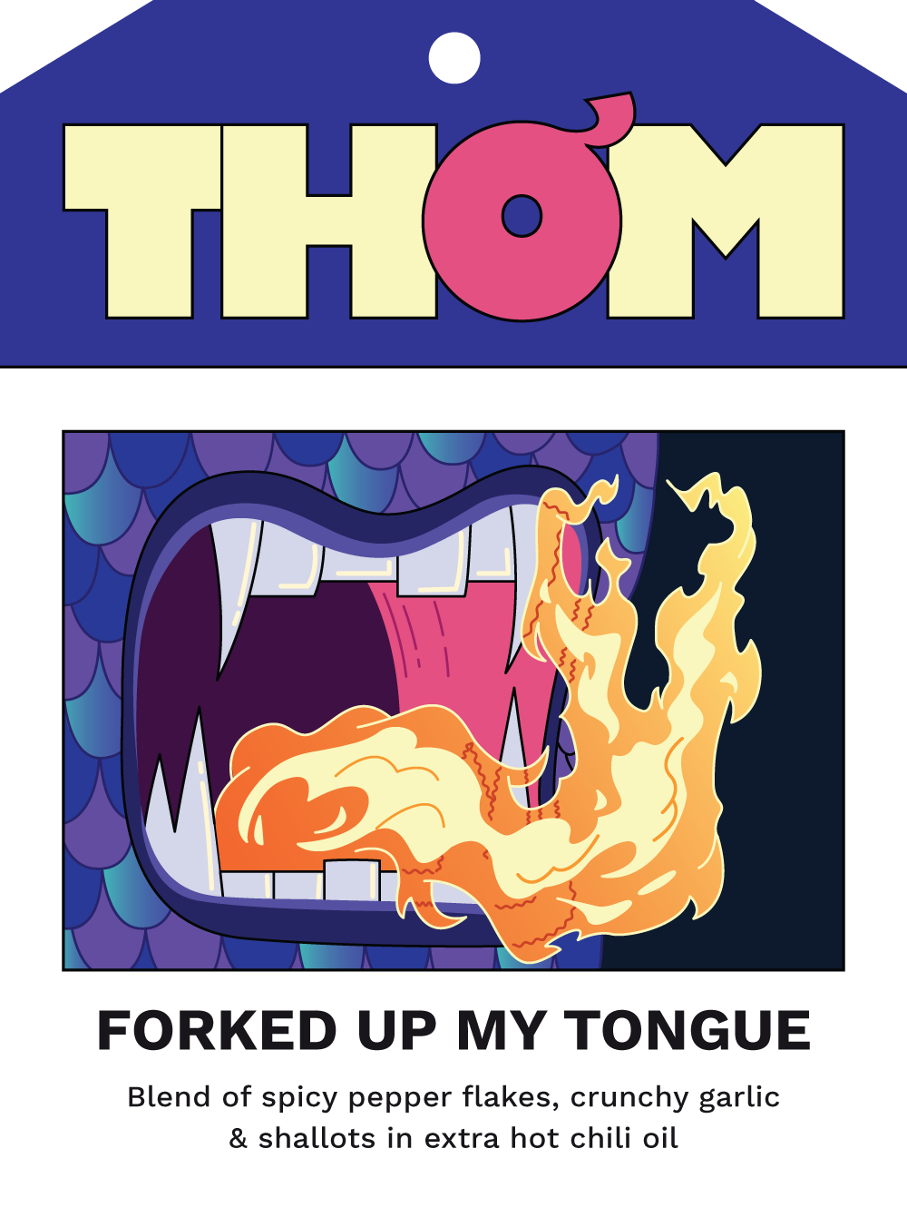 FORKED UP MY TONGUE - HOT CHILI OIL